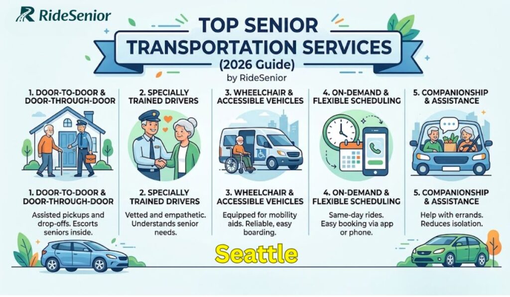 Top Senior Transportation Services in Seattle (2026 Guide)